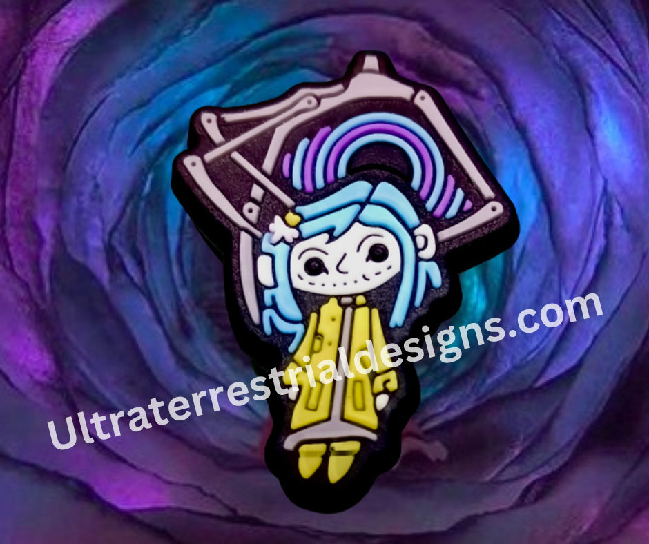 Exclusive Blue Hair Girl Focal