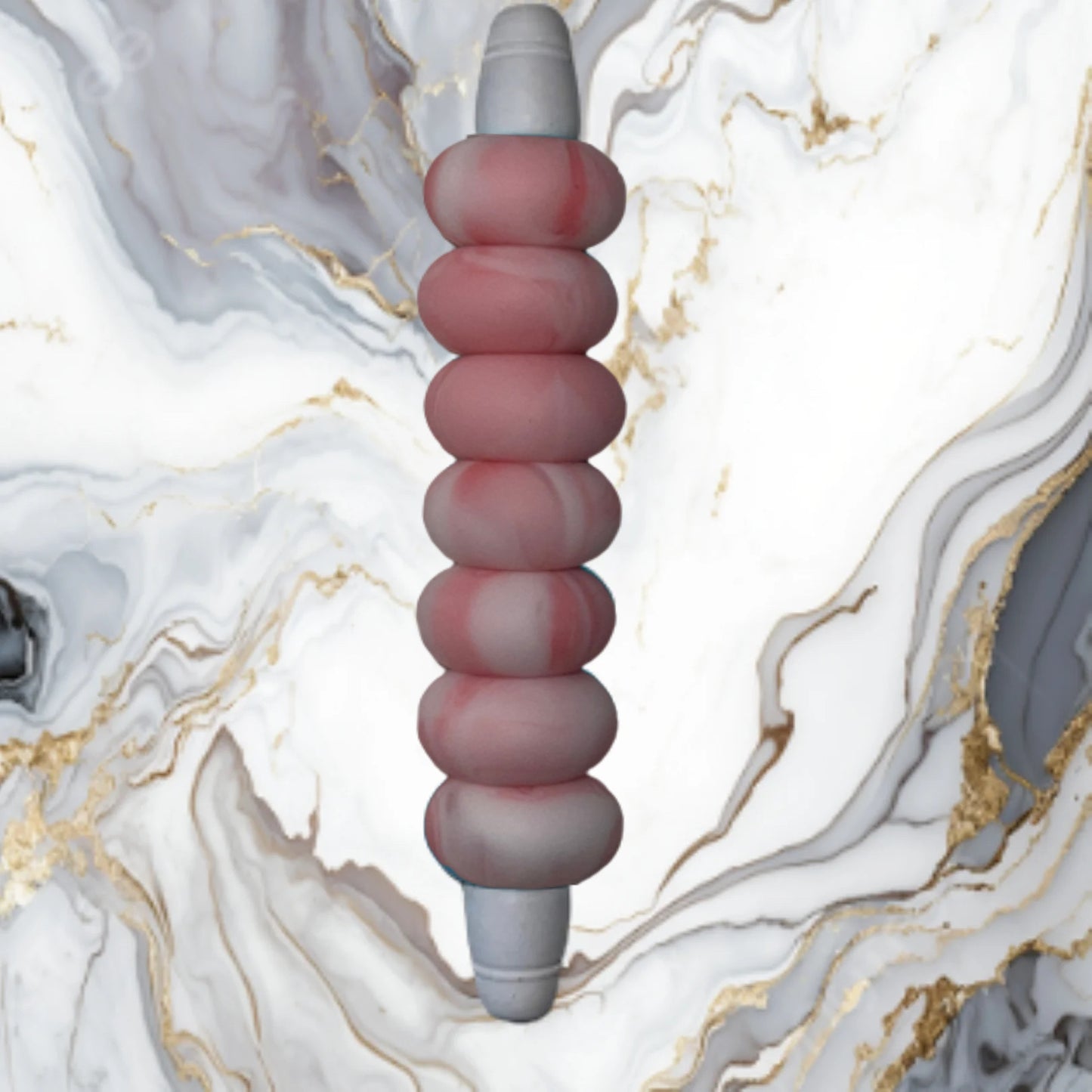 Pink and White Swirl Abacus