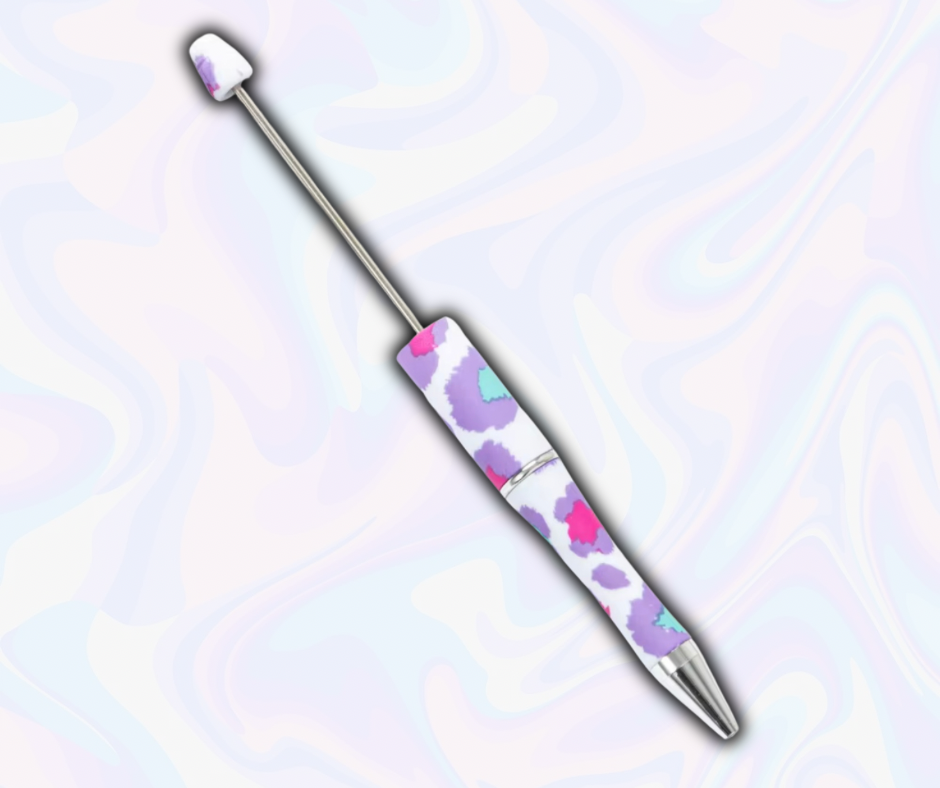 Pastel Leopard Print Pen