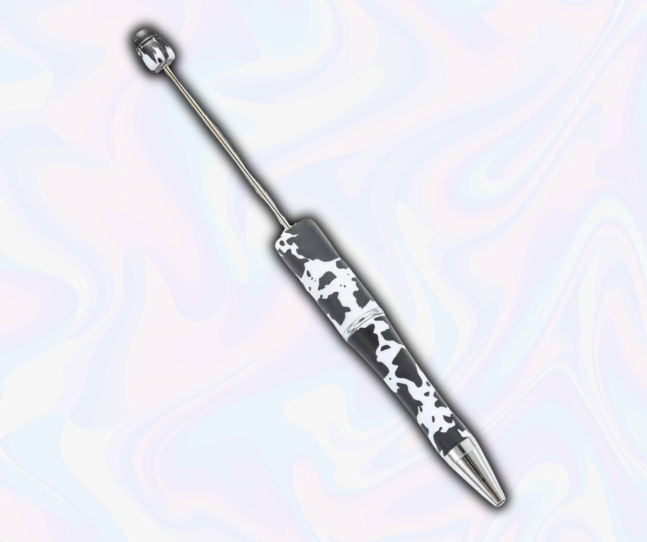 Cowhide Print Pen