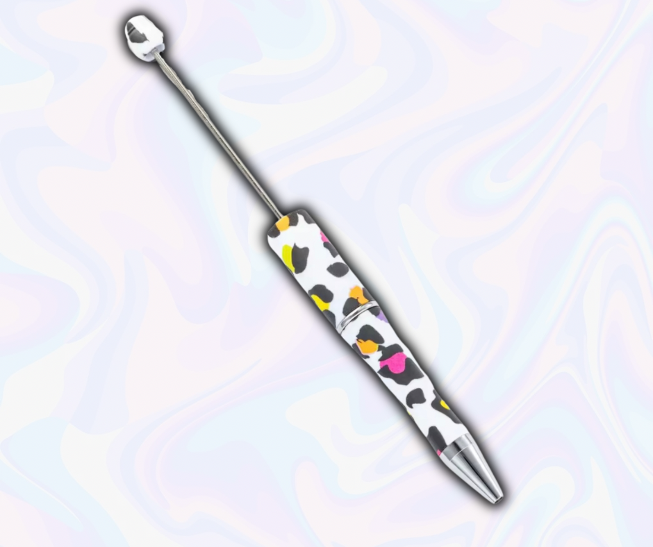 Rainbow Leopard Print Pen