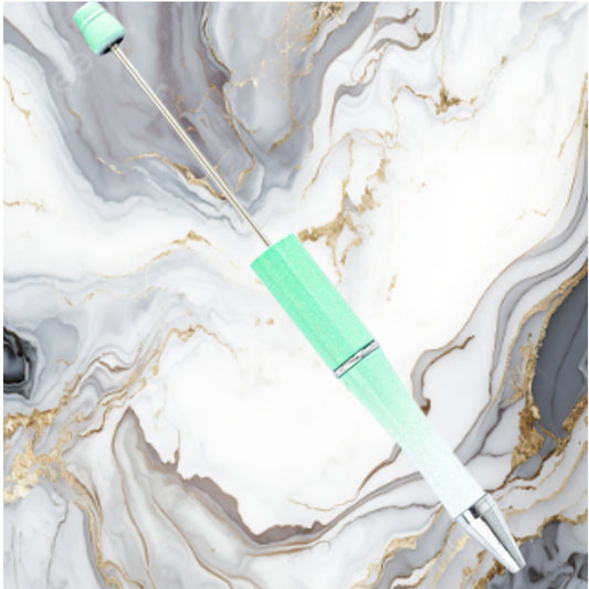 Green & White Ombre Pen