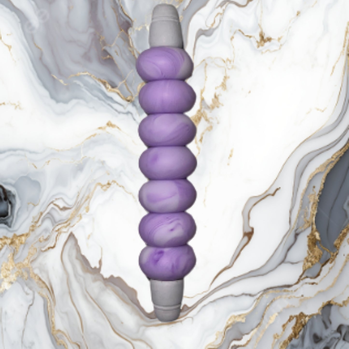 Purple & White Swirl Abacus